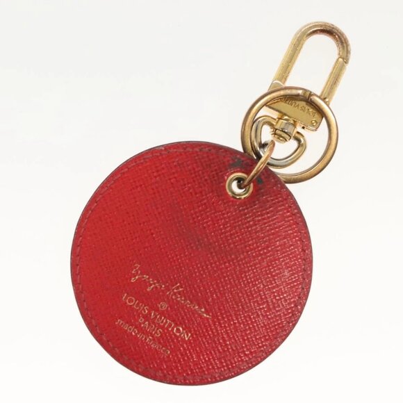 LOUIS VUITTON Yayoi Kusama Porte Cles Monogram Pumpkin Charm M66738 Auth 138042 - Picture 5 of 13